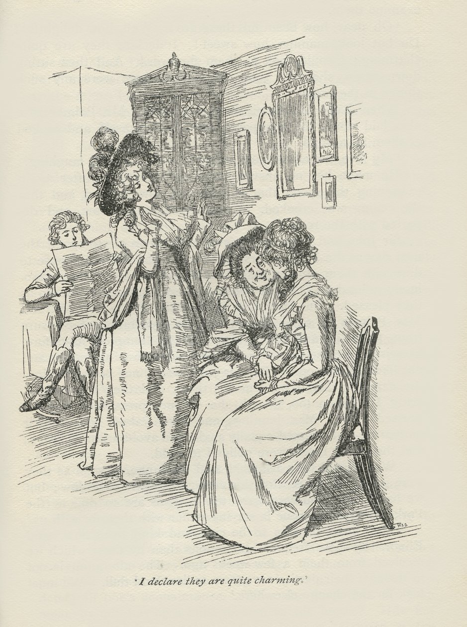 Ik verklaar dat ze heel charmant zijn, 1896 door Hugh Thomson
