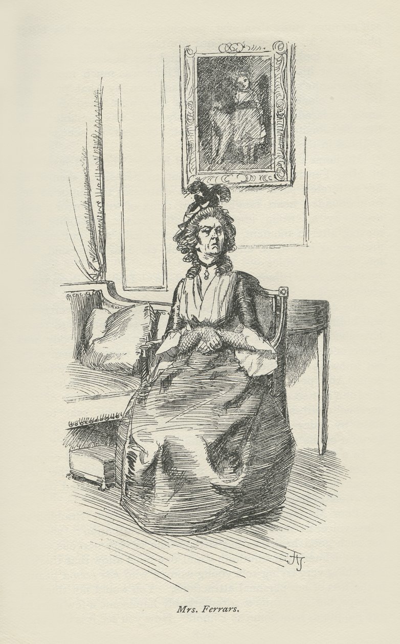 Mevrouw Ferrars door Hugh Thomson