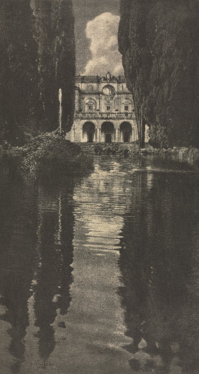 Villa Falconieri door Hugo Henneberg