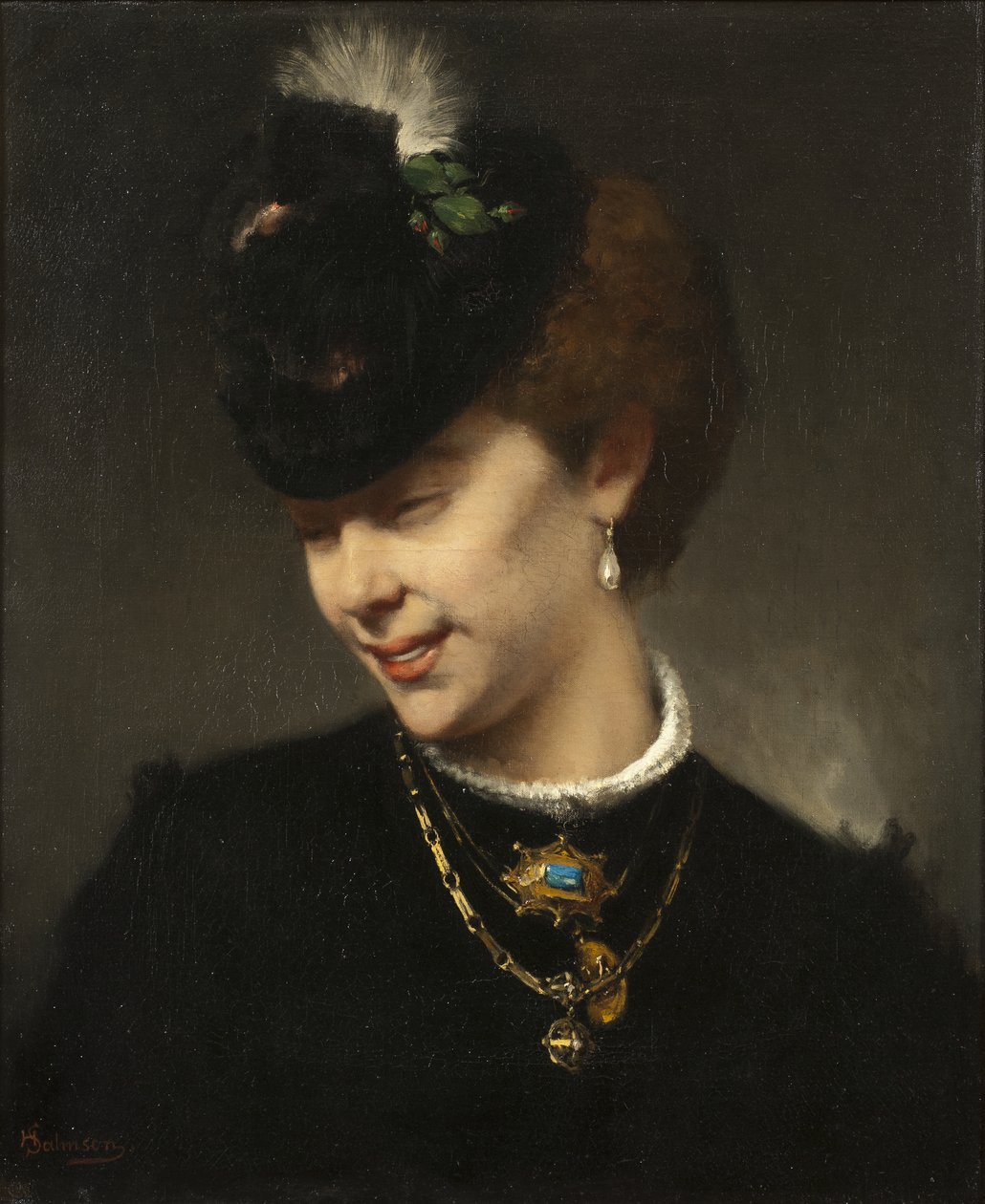 Een Parijse Dame door Hugo Salmson