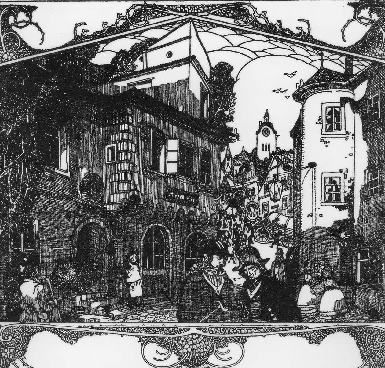Hoffmann, Elixieren / Ill. v. Steiner-Prag door Hugo Steiner Prag