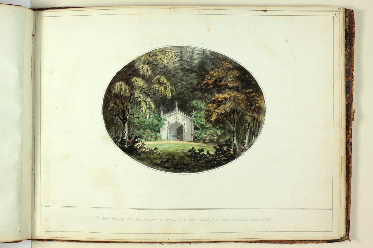 Rood Boek: Welbeck door Humphry Repton