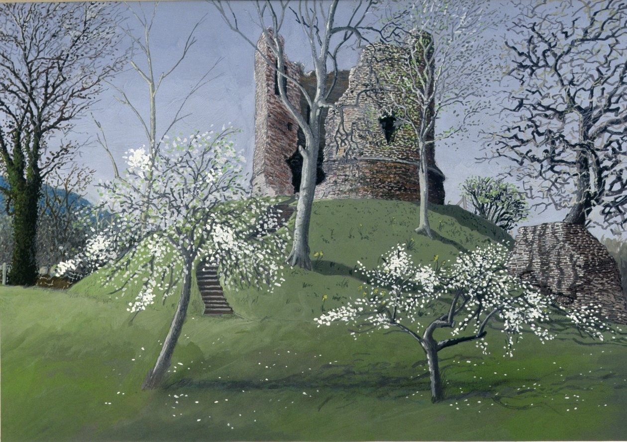 Kasteel van Longtown, 1992 door Huw S. Parsons