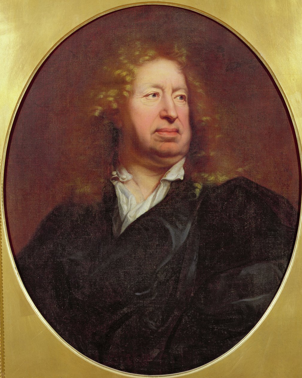 Portret van Everhard Jabach door Hyacinthe Francois Rigaud