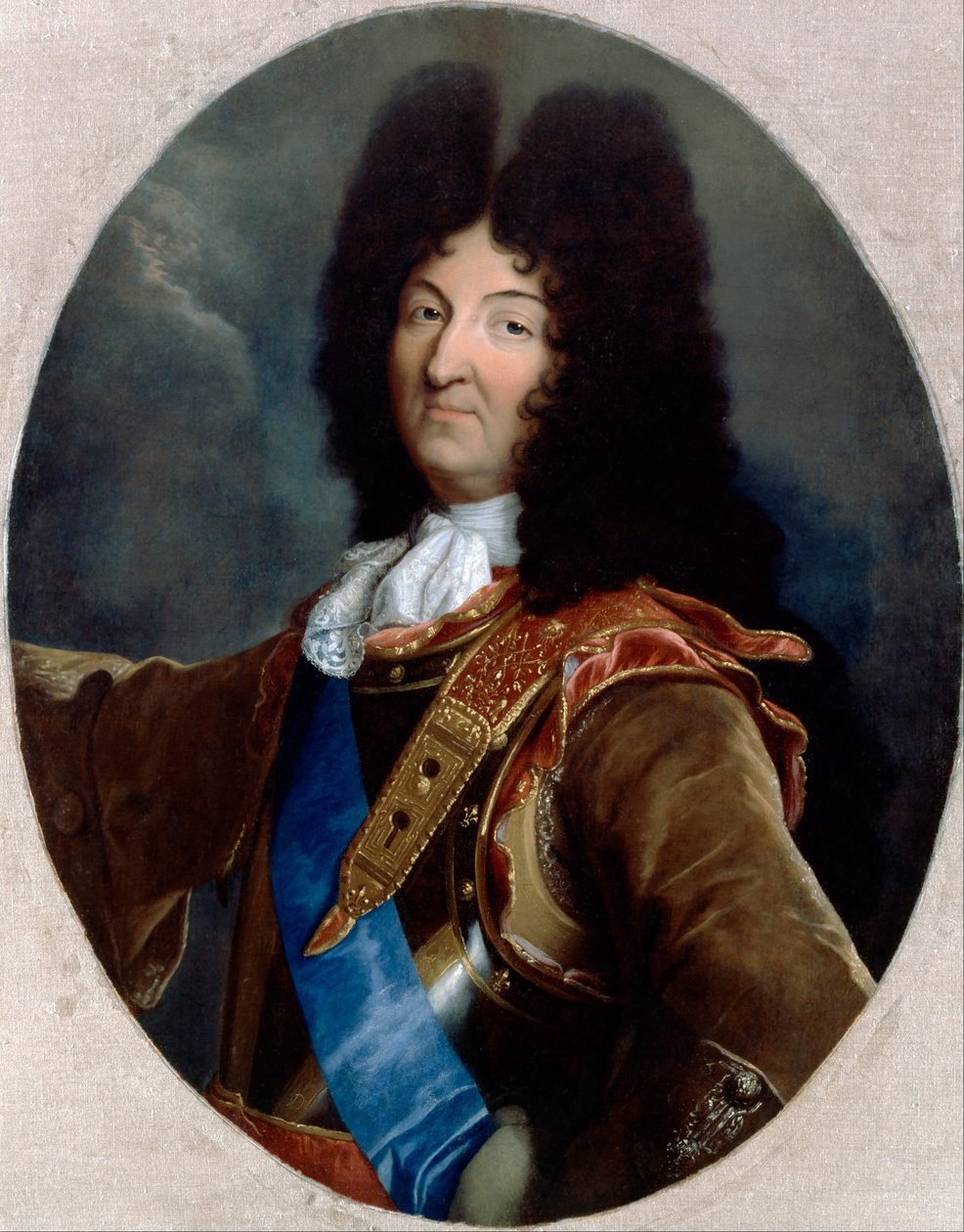 Lodewijk XIV door Hyacinthe Francois Rigaud