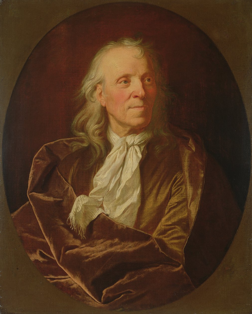 Portret van een Geleerde door Hyacinthe Francois Rigaud