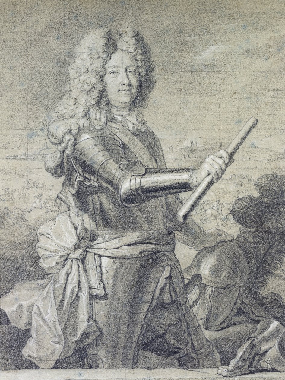 Vermoedelijk portret van Stanislas Leczinski door Hyacinthe Francois Rigaud