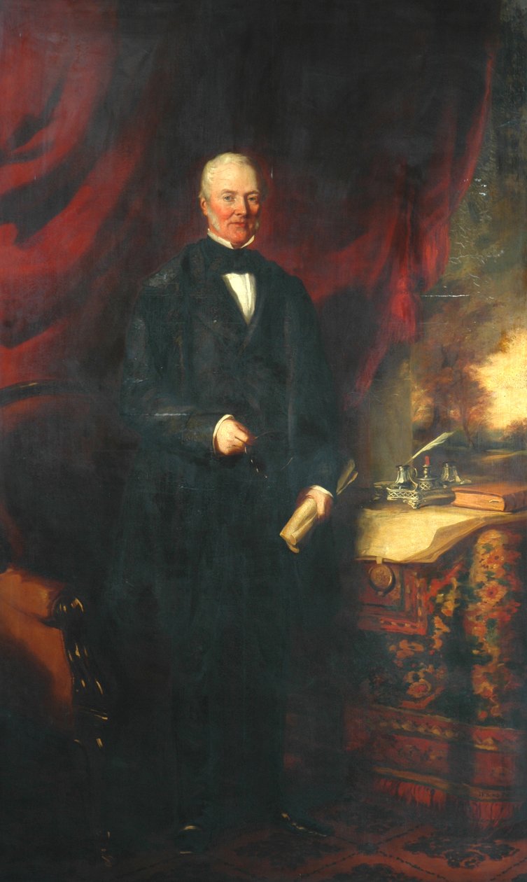 Robert Milligan, ca. 1854 door I. F. Bird
