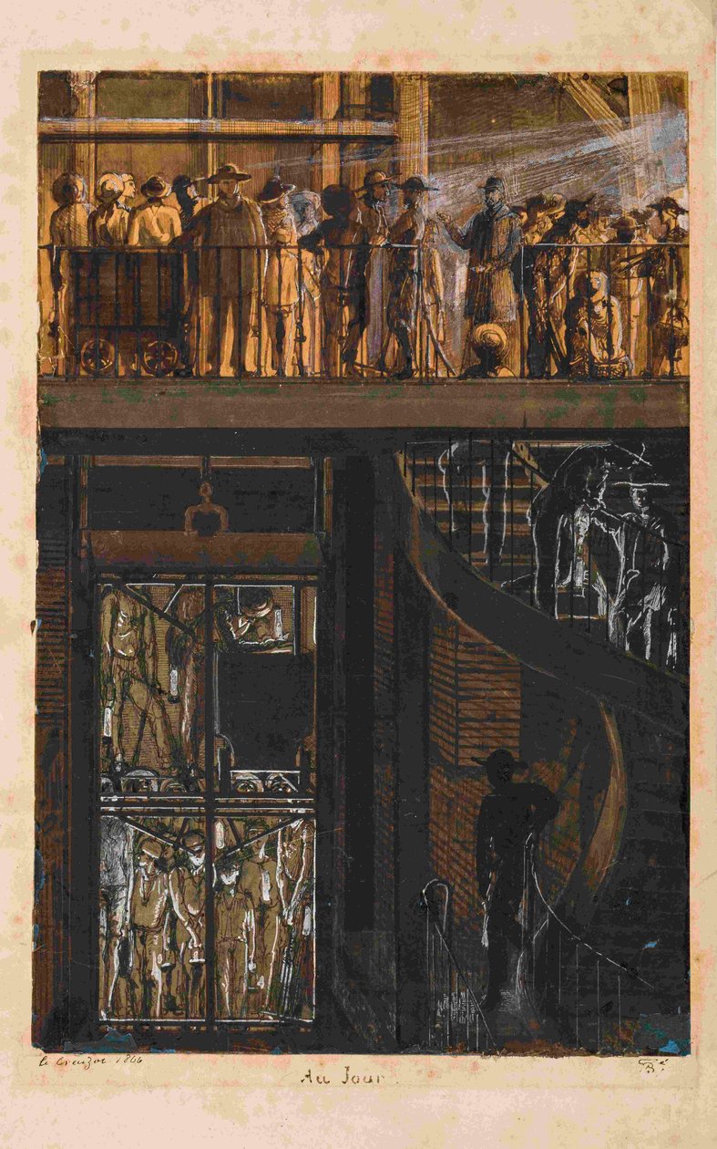 Vandaag. De Creusot door Ignace Francois Bonhomme