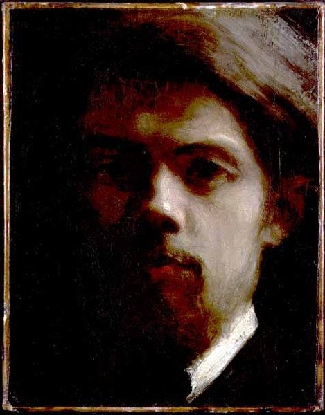 Zelfportret door Ignace Henri Jean Fantin Latour