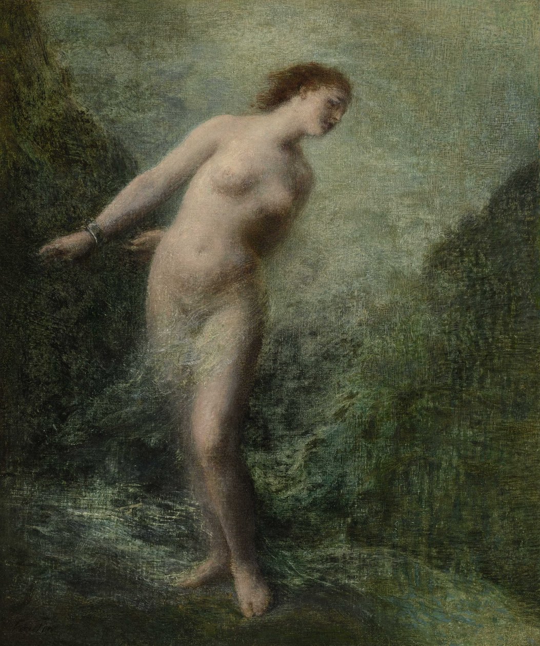 Andromeda, ca. 1902 door Ignace Henri Jean Fantin Latour