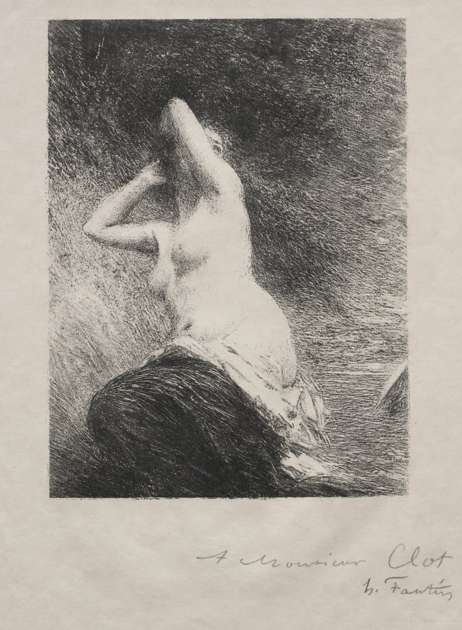 Ariadne, 1900 door Ignace Henri Jean Fantin Latour