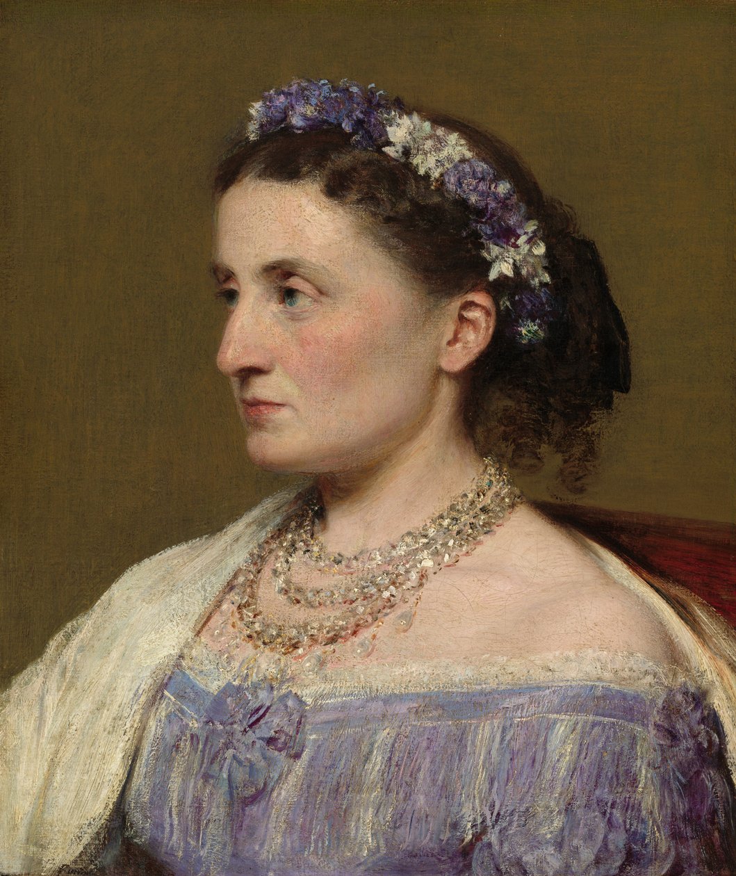 Hertogin de Fitz-James door Ignace Henri Jean Fantin Latour