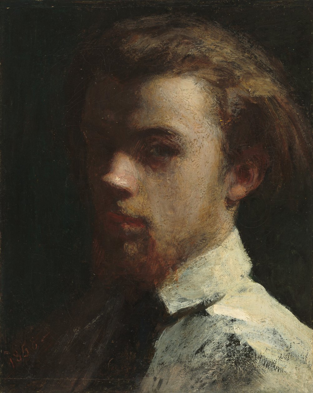Zelfportret door Ignace Henri Jean Fantin Latour