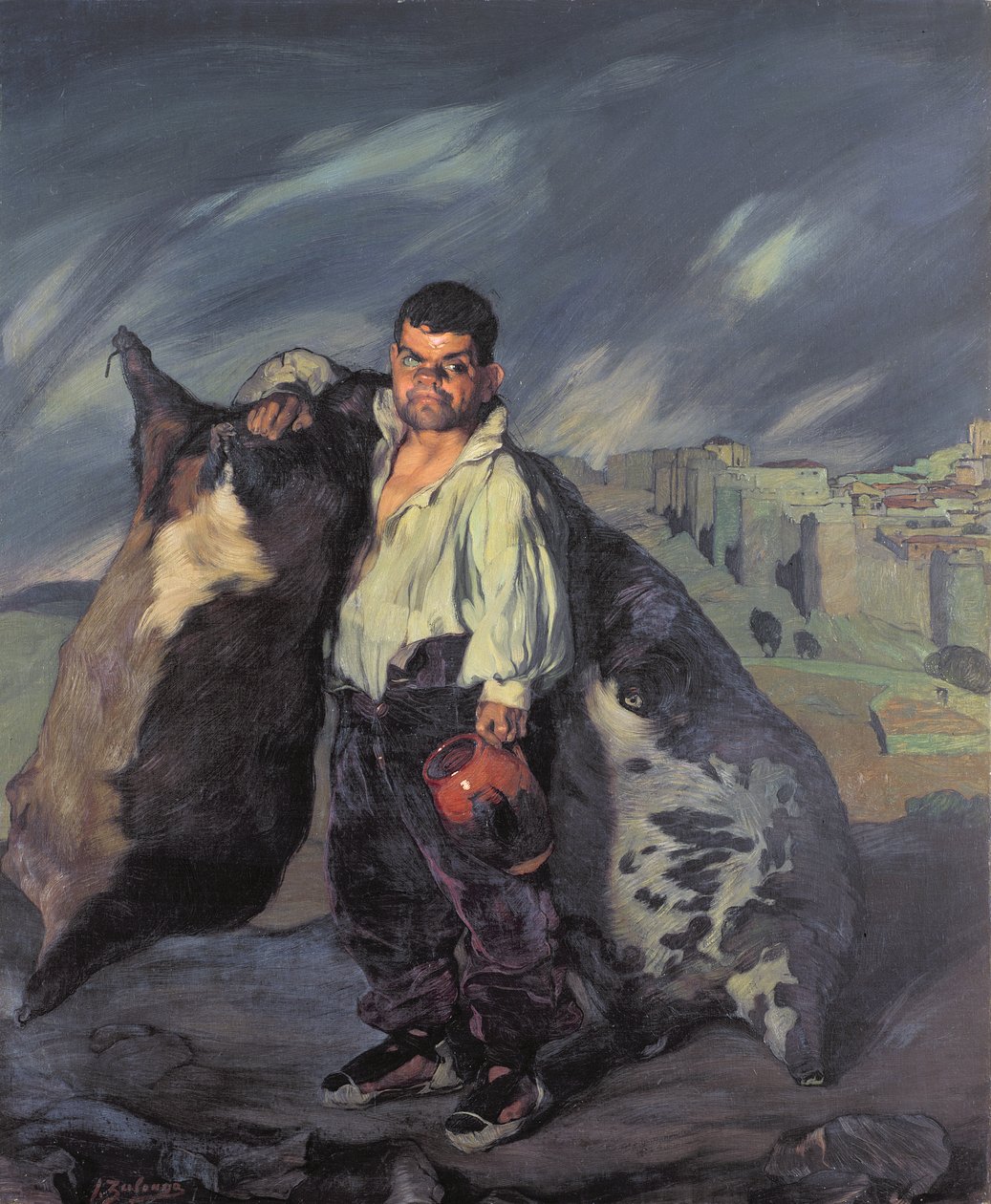 De Dwerg Gregory, 1908 door Ignacio Zuloaga y Zabaleta