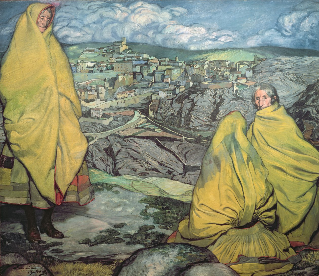 Vrouwen van Sepulveda, 1909 door Ignacio Zuloaga y Zabaleta