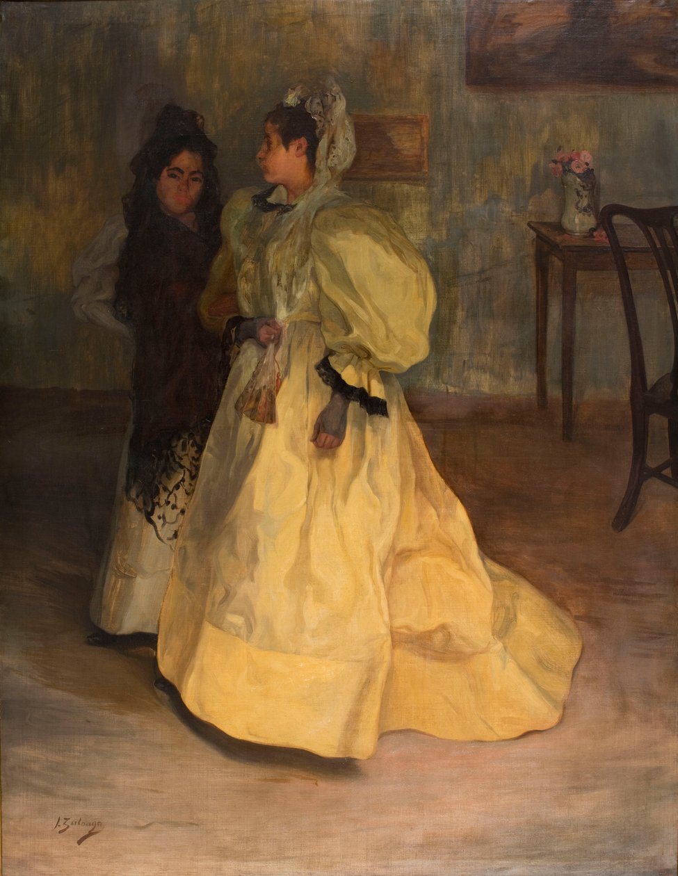 Amigas Vrienden, 1896 door Ignacio Zuloaga y Zabaleto