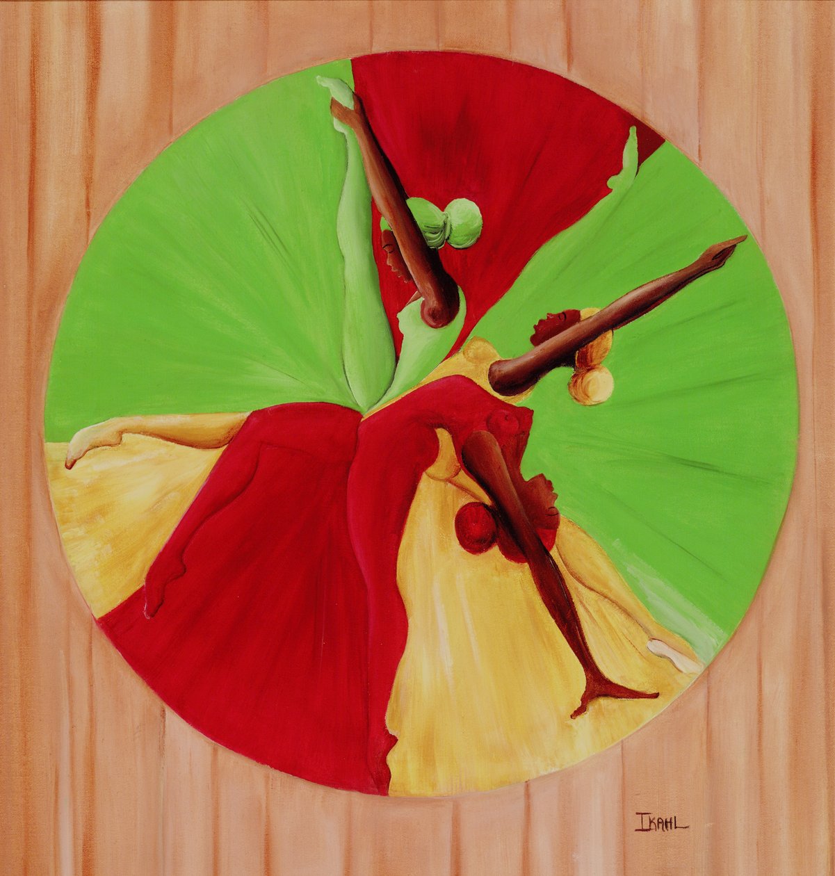 Danscirkel, 2002 door Ikahl Beckford
