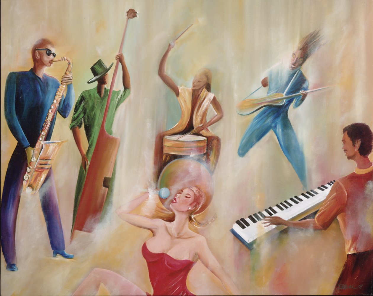 Op het Podium, 2008 door Ikahl Beckford