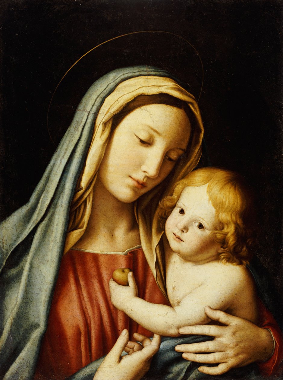 De Madonna en Kind door Il Sassoferrato
