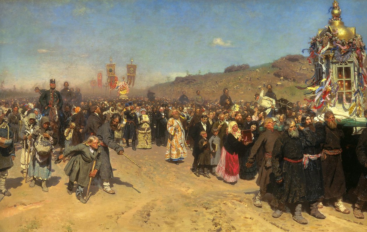 Onbekend schilderij door Ilya Efimovich Repin