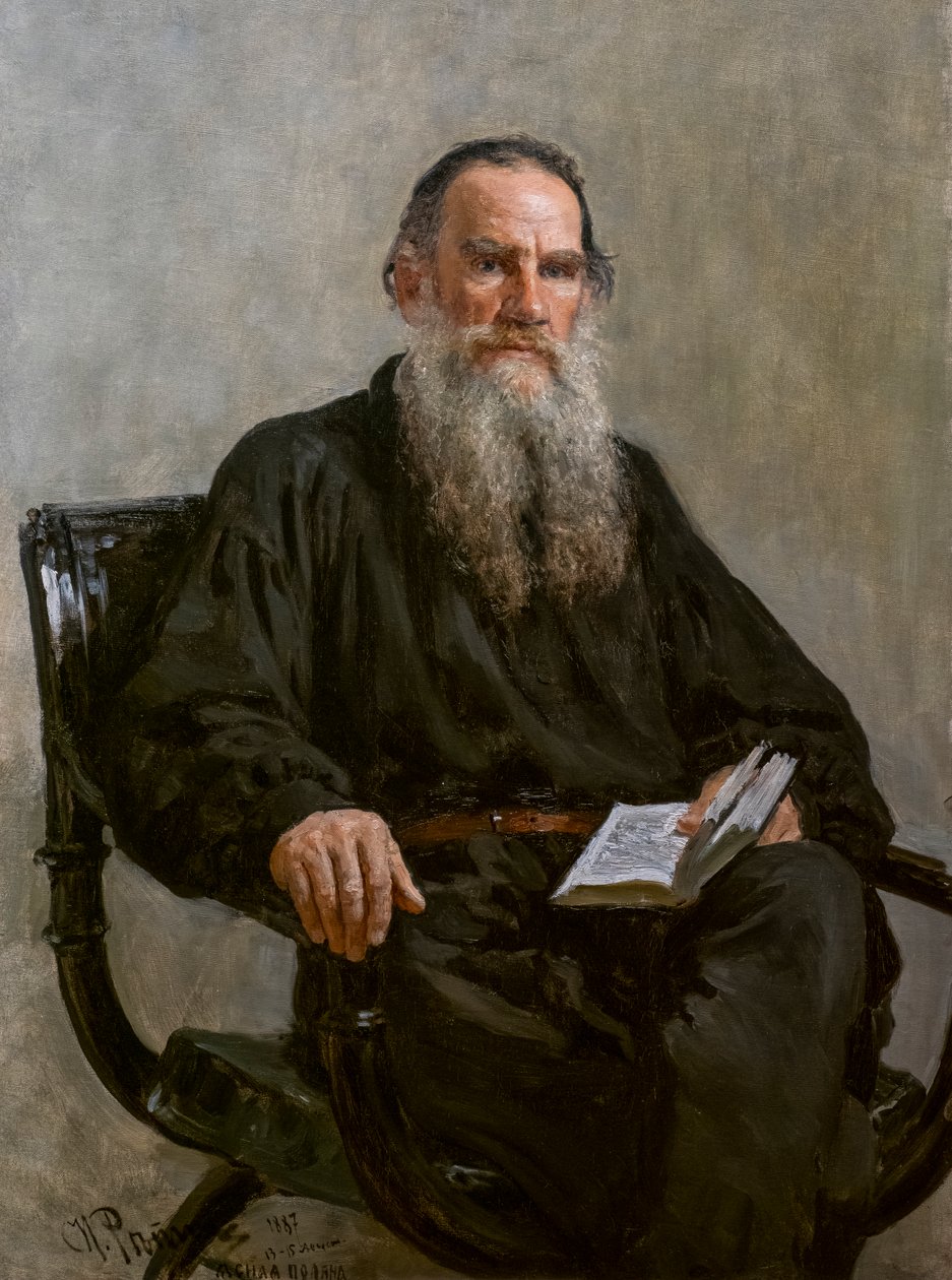 Leo Tolstoj door Ilya Efimovich Repin