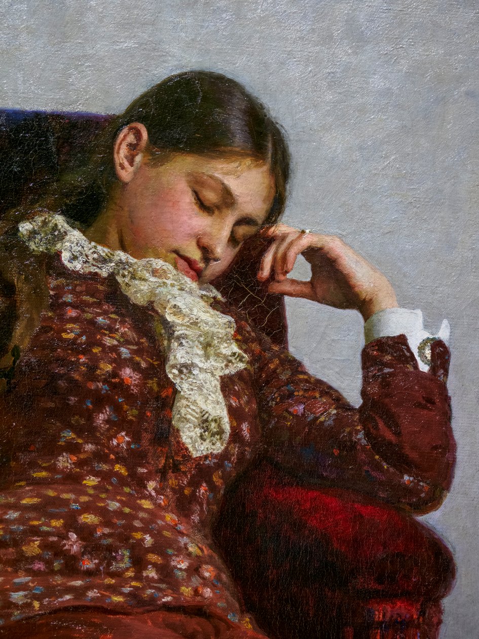 Rust (detail) door Ilya Efimovich Repin