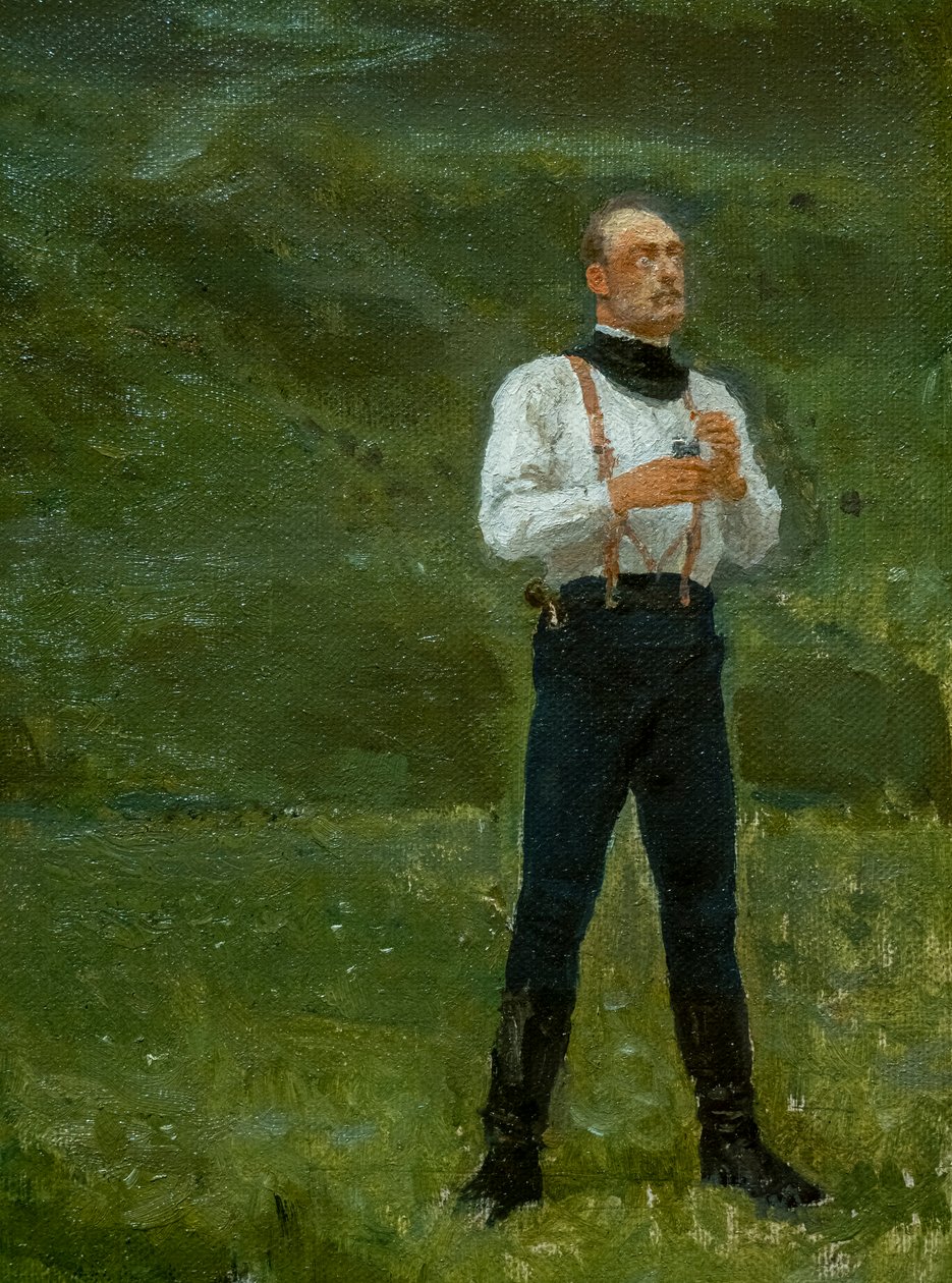 Het duel (detail) door Ilya Efimovich Repin