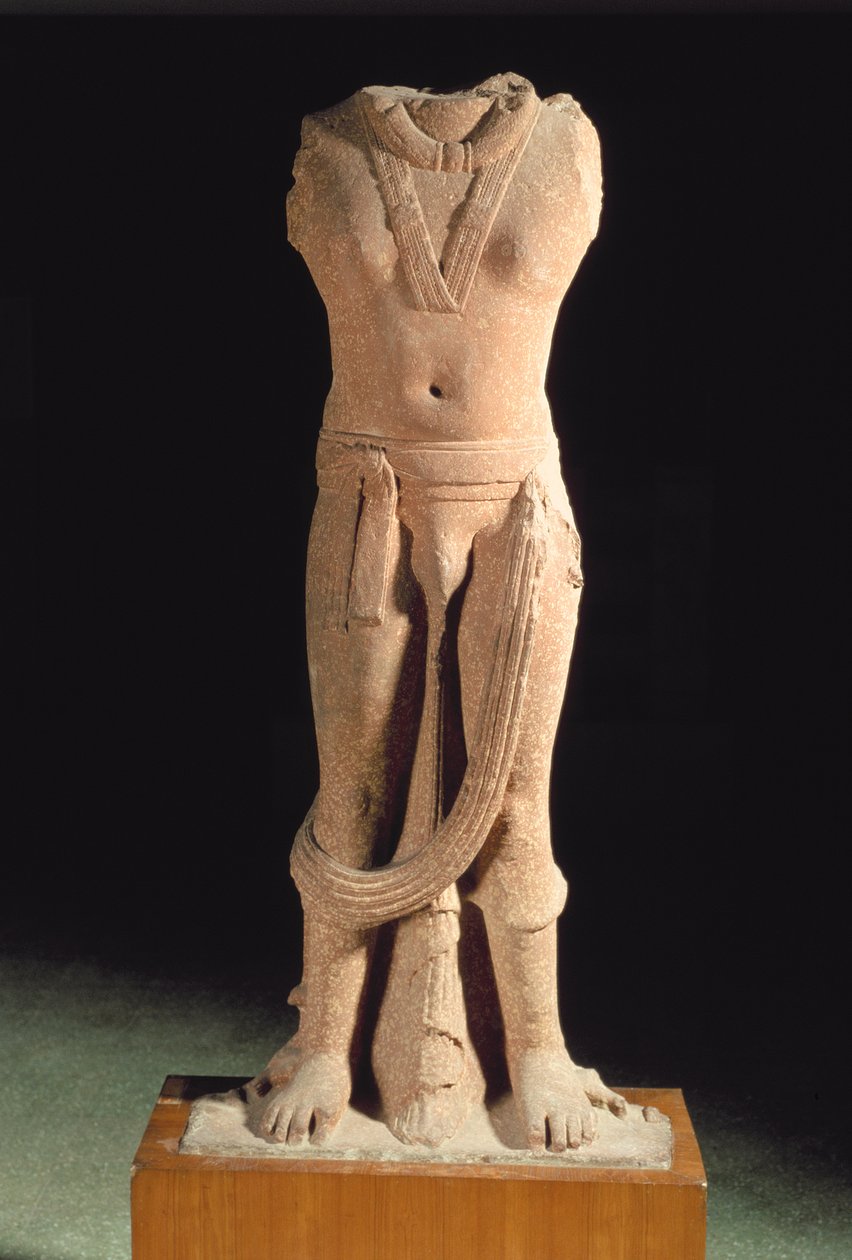 Bodhisattva, Mathura door Indian School