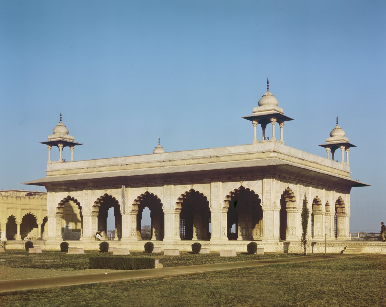 Diwan-i-Am (Hal van Publieke Audiëntie) door Indian School