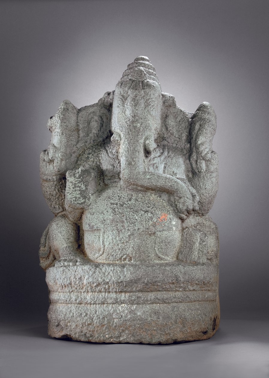 Ganesha, 12e-13e eeuw door Indian School