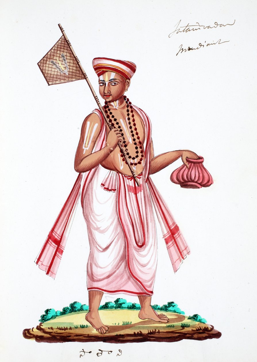 Vaishnavite Brahmaan door Indian School