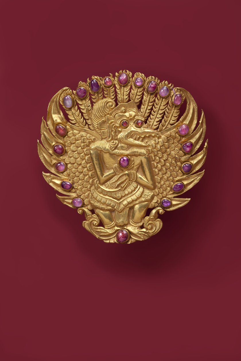 Broche, eind 19e eeuw door Indonesian School