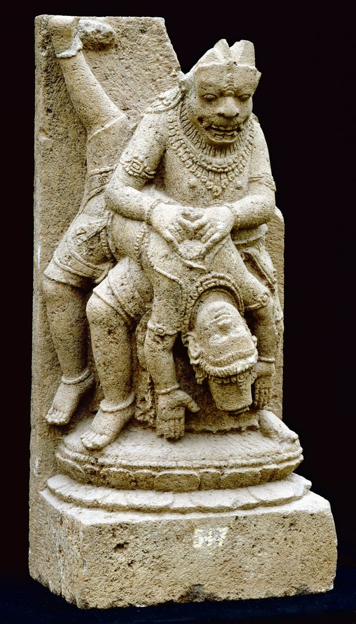 Vishnu als Narasimha door Indonesian School