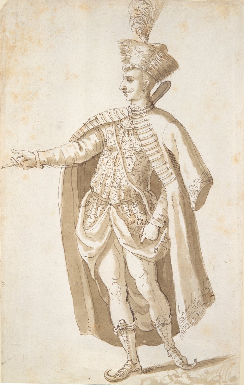 Poolse ridder door Inigo Jones