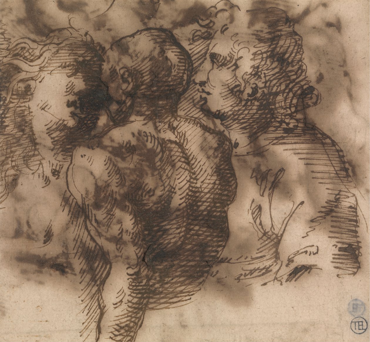 Drie Halflange Figuren door Inigo Jones