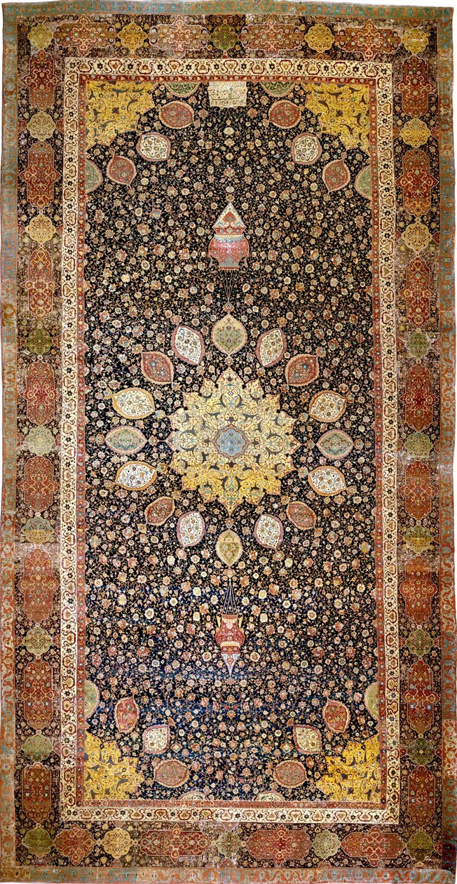 Het Ardabil Tapijt, c.1540 door Iranian Master