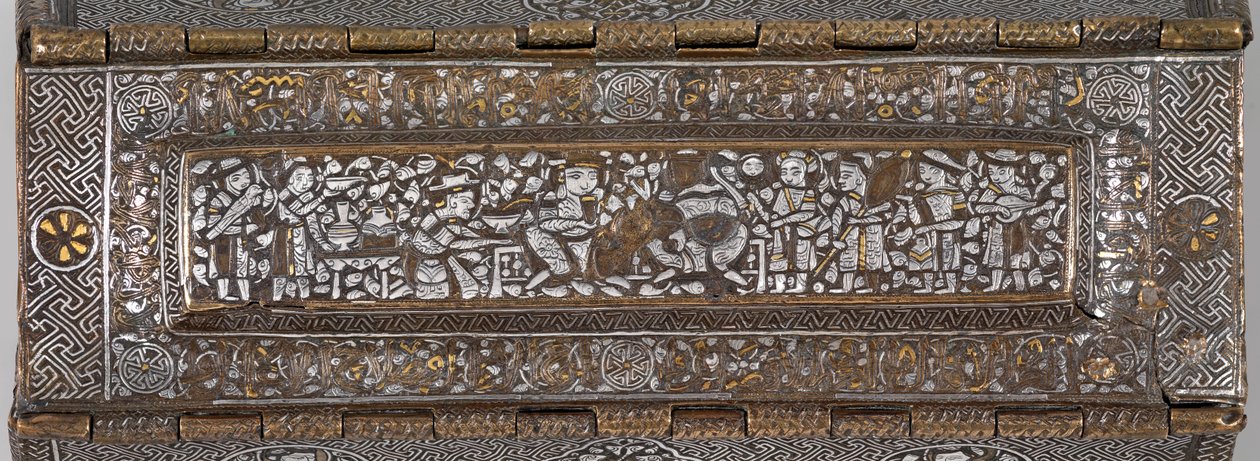 Metaalwerk tas, 1300-35 door Iraqi School
