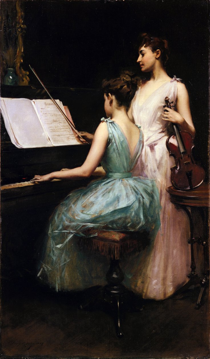 De sonate door Irving Ramsay Wiles
