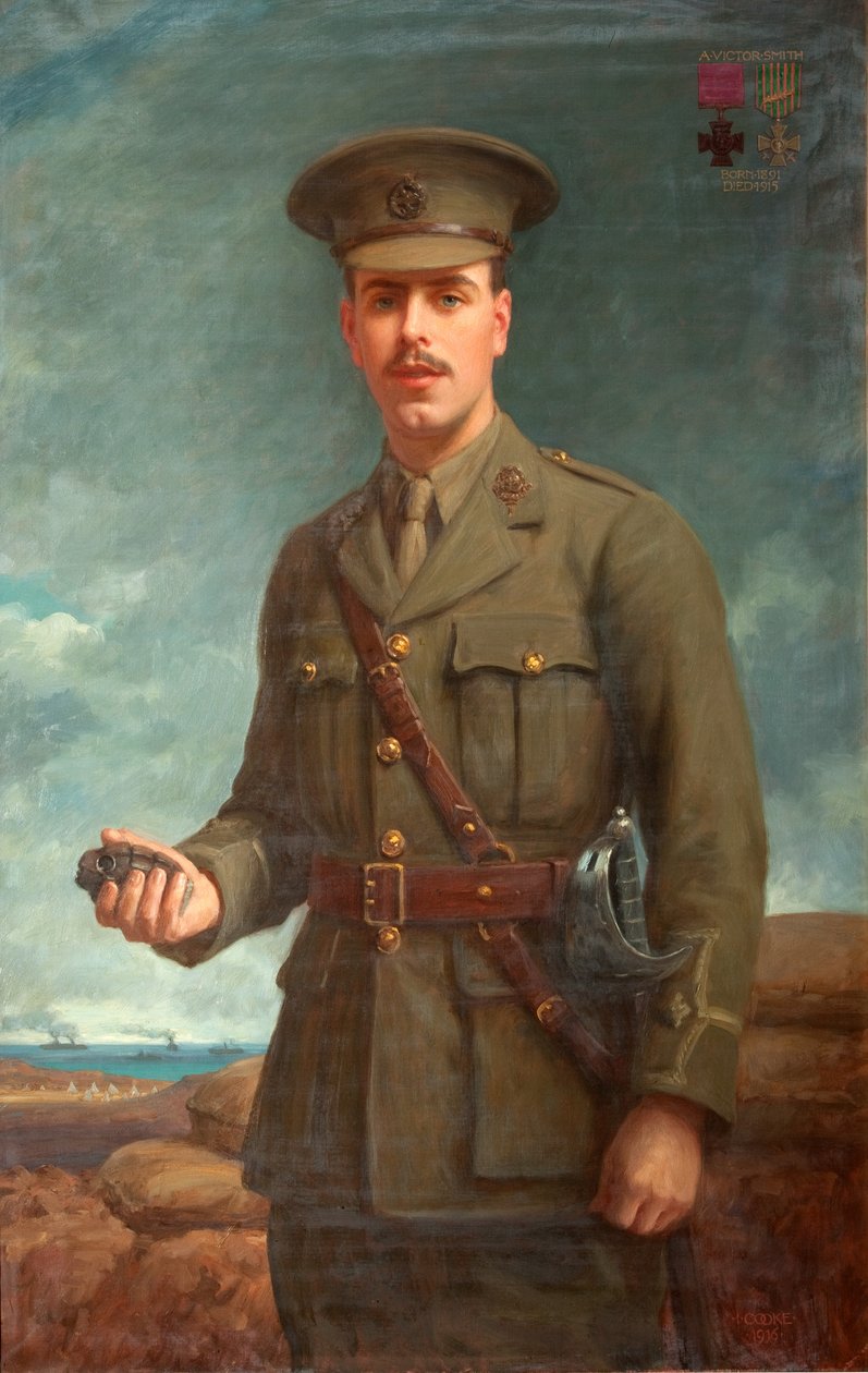 2e luitenant Alfred Victor Smith, VC door Isaac Cooke