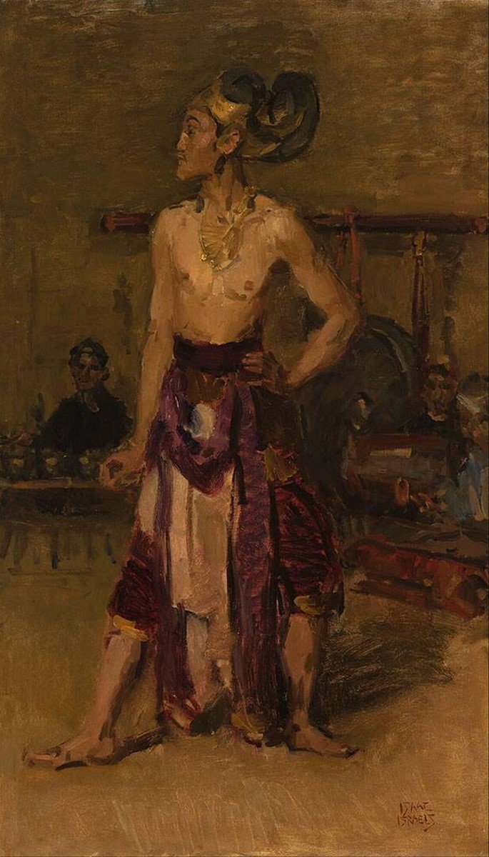 Javaanse danser door Isaac Israels