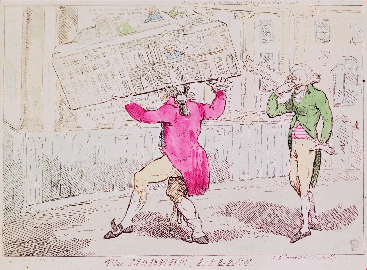 De moderne atlas, gepubliceerd door S.W. Fores, 1791 door Isaac Robert Cruikshank