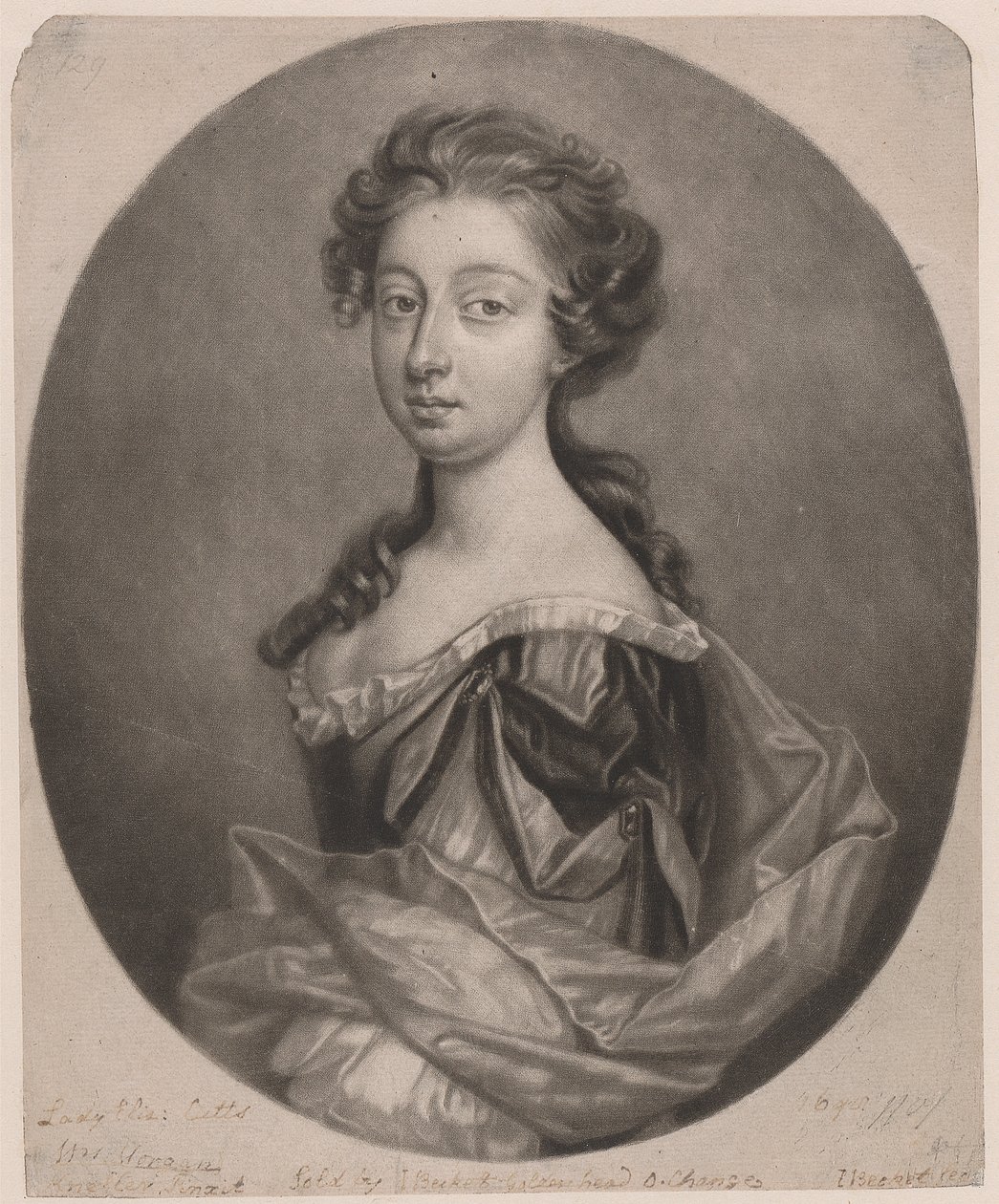 Elizabeth, Lady Cutts (overleden 1698) door Isaac Beckett