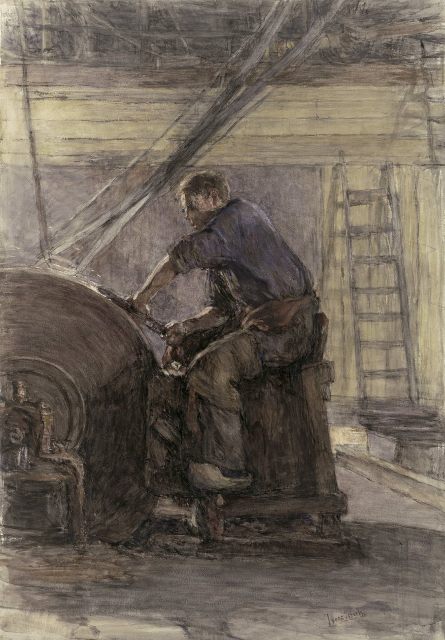 De slijper door Isaac Israels