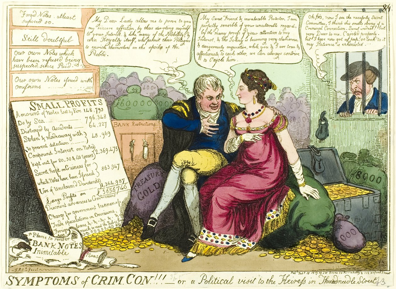 Symptomen van Crim. Con!!! door Isaac Robert Cruikshank