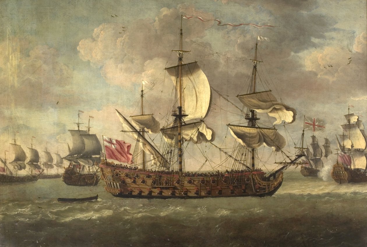 HMS "Swiftsure", 1675-80 door Isaac Sailmaker