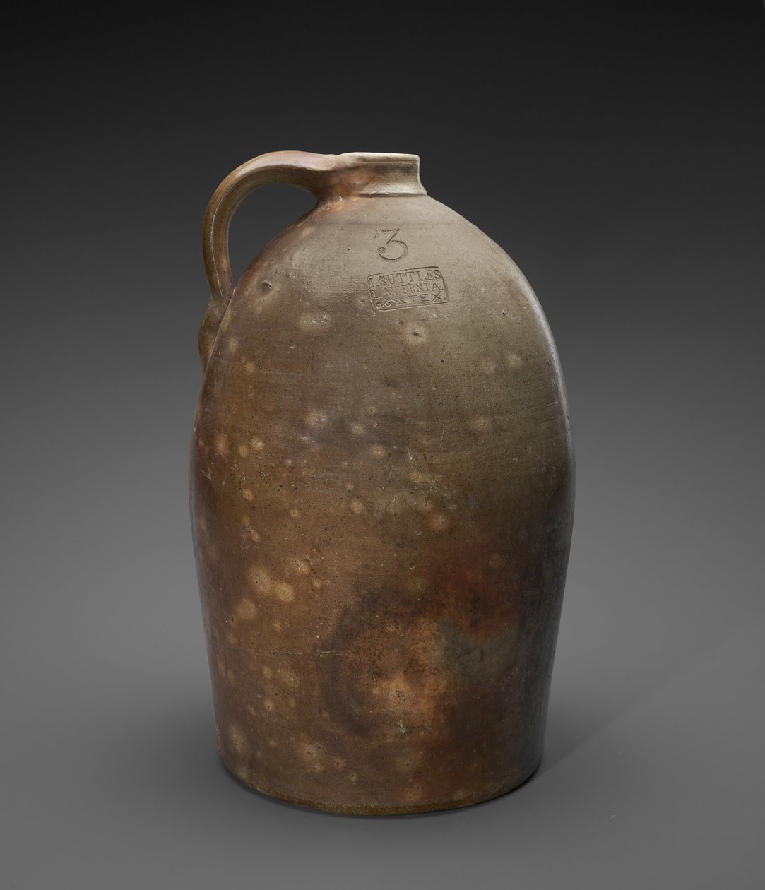Kan, ca. 1873-1882 door Isaac Suttles Pottery