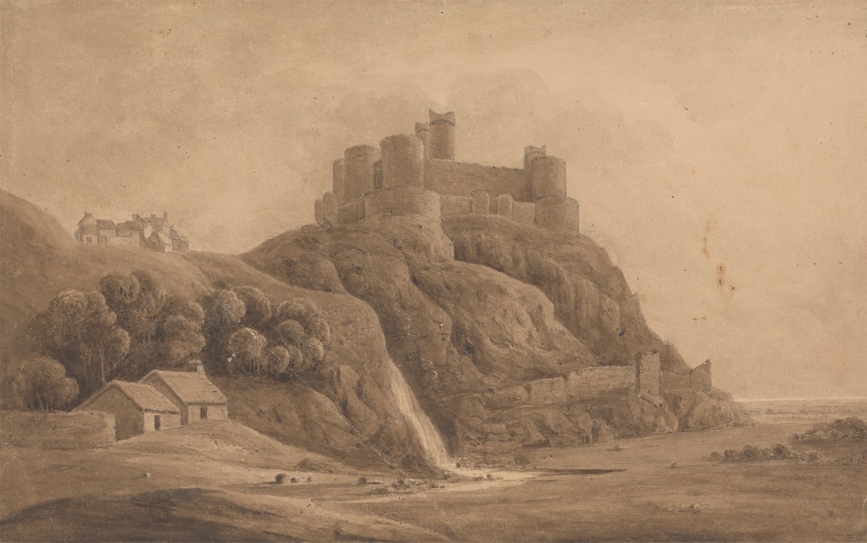 Harlech Castle door Isaac Weld
