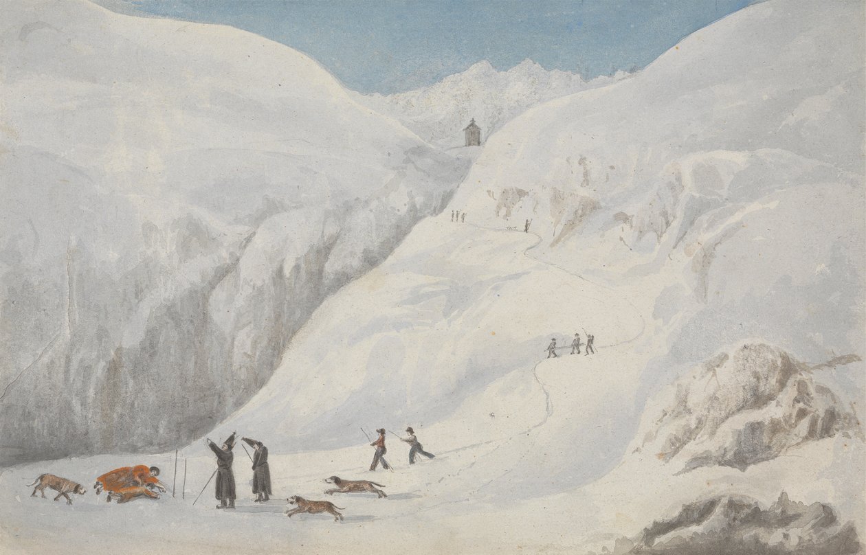 Mt. St. Bernard (Zwitserland) door Isaac Weld
