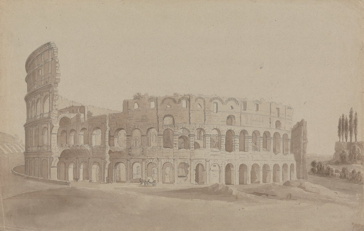 Het Colosseum, Rome door Isaac Weld